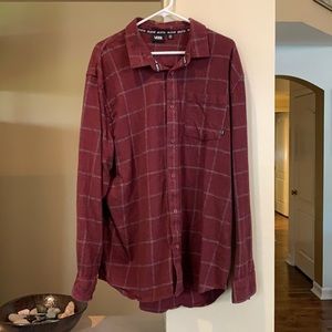 Flannel button down shirt